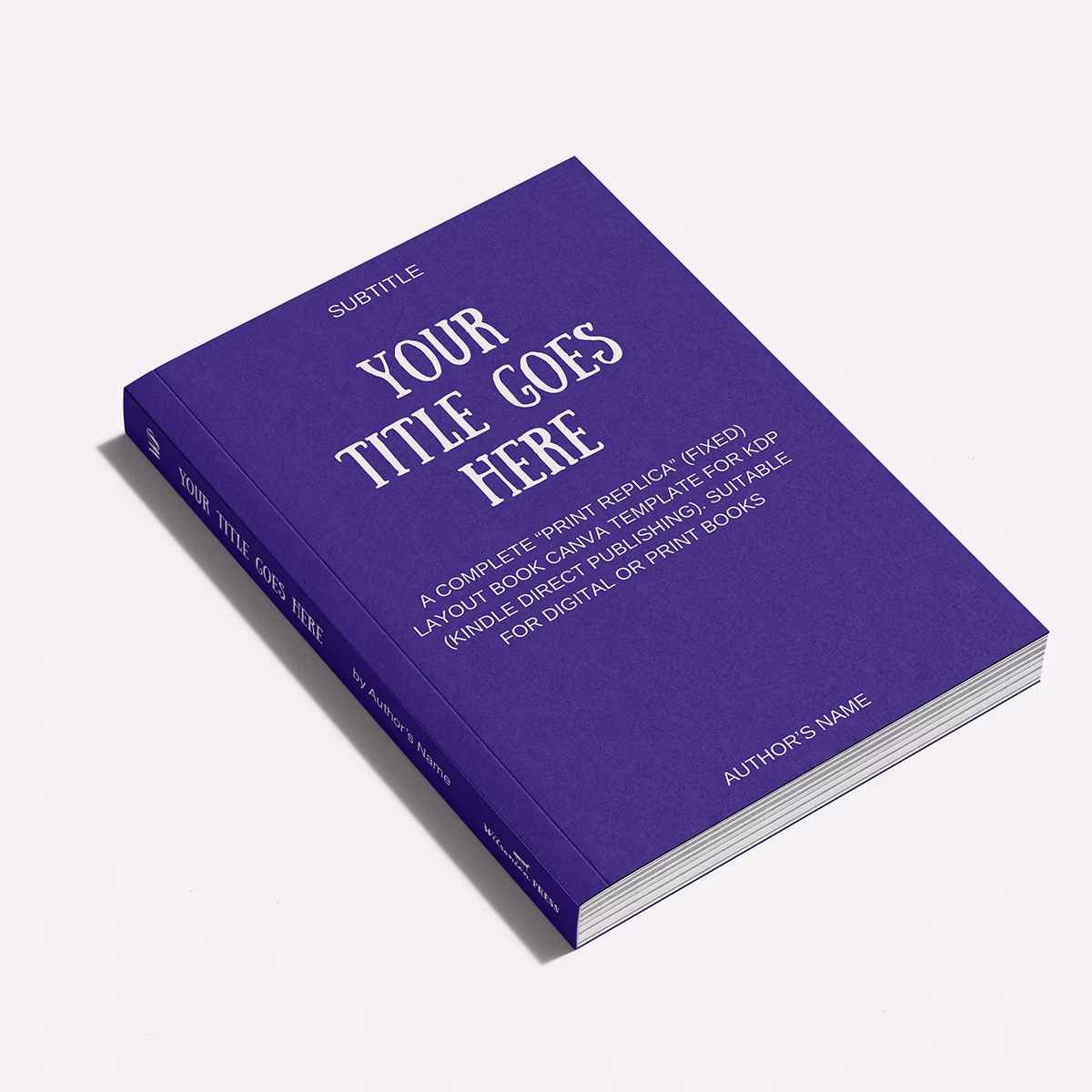 Non-Fiction Book: Layout Template